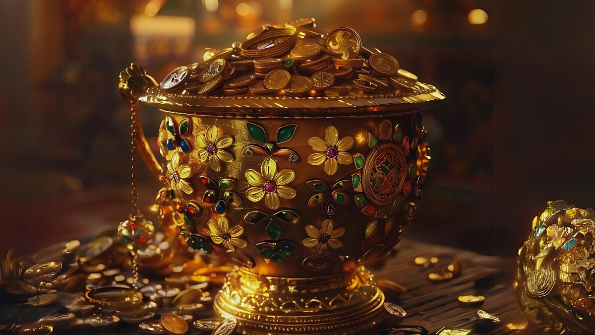 Hình nền máy tính may mắn cho mệnh Kim