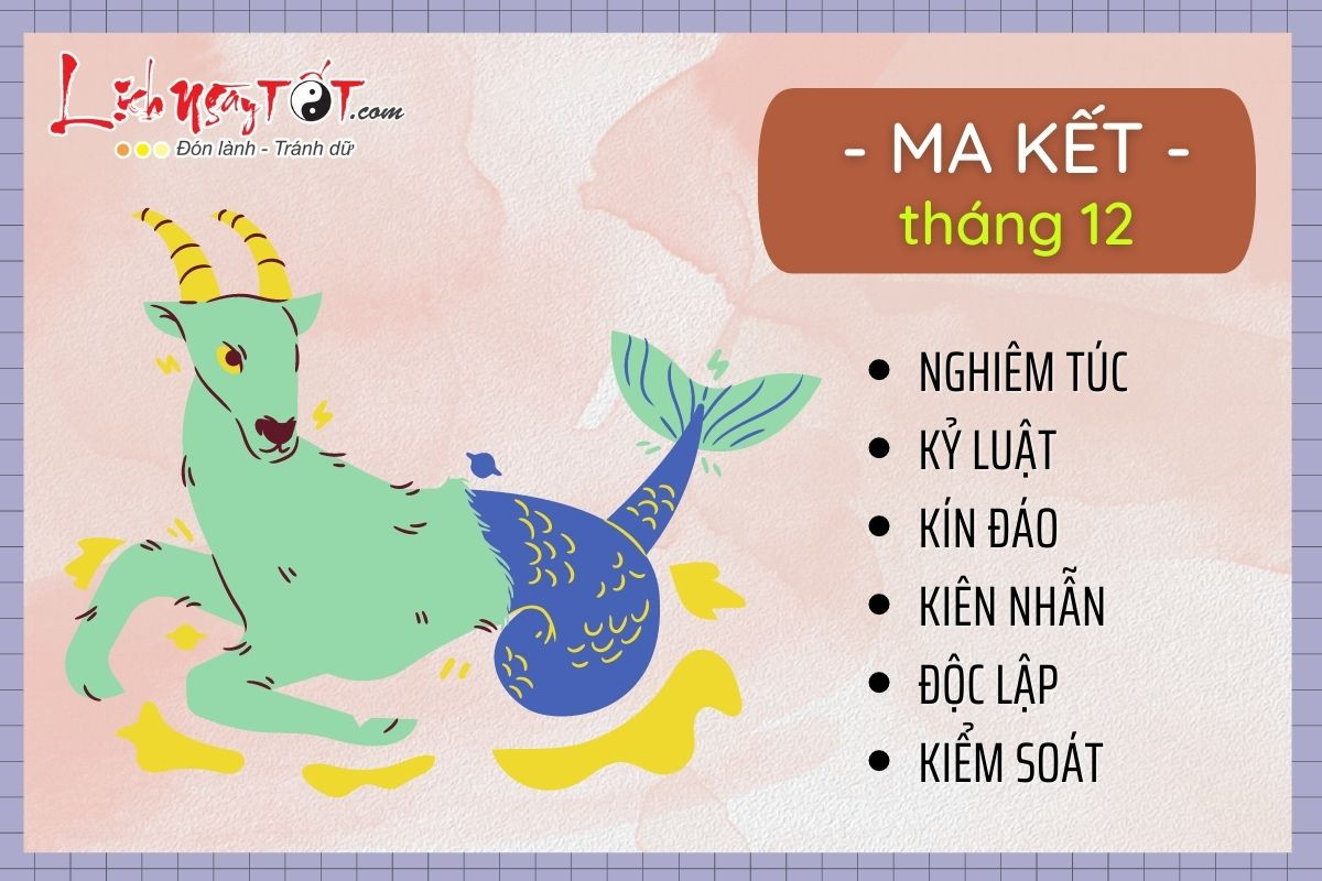 Ma Kết tháng 12
