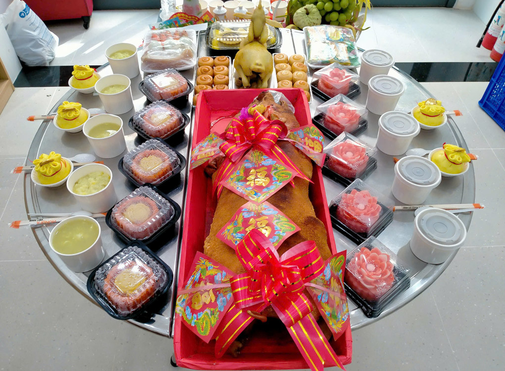 Mâm cúng nhập trạch nhà mới 1