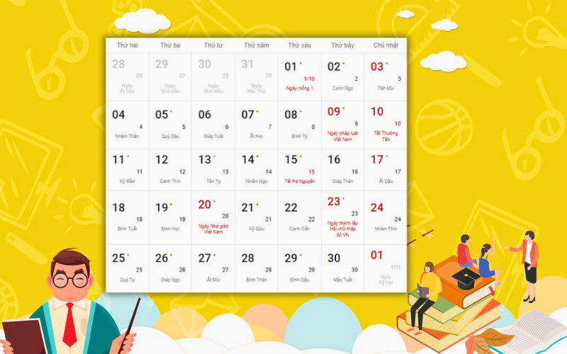 Những ngày lễ trong tháng 11 mà bạn nên biết