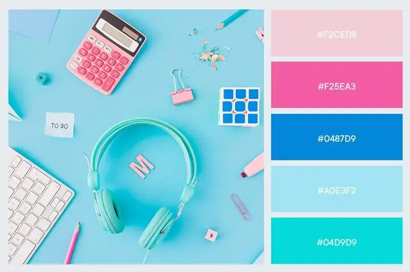 bảng mã màu pastel 8