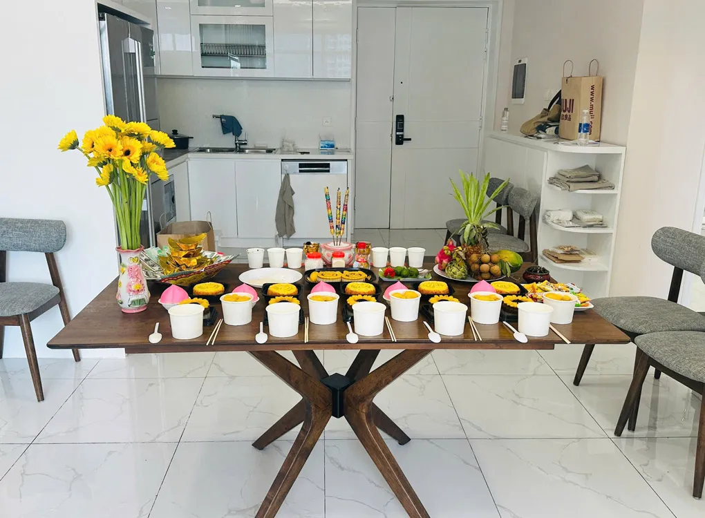 Mâm cúng nhà mới đầy đủ