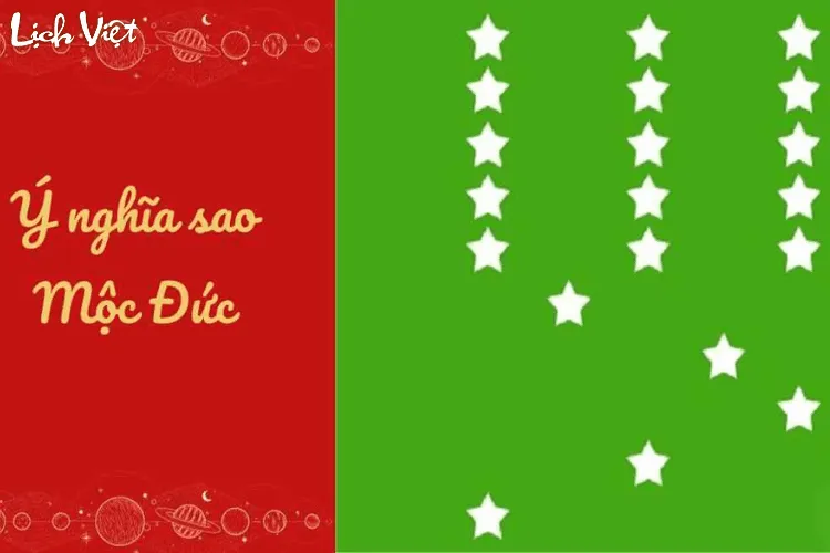 Hình ảnh minh họa về sao Mộc Đức