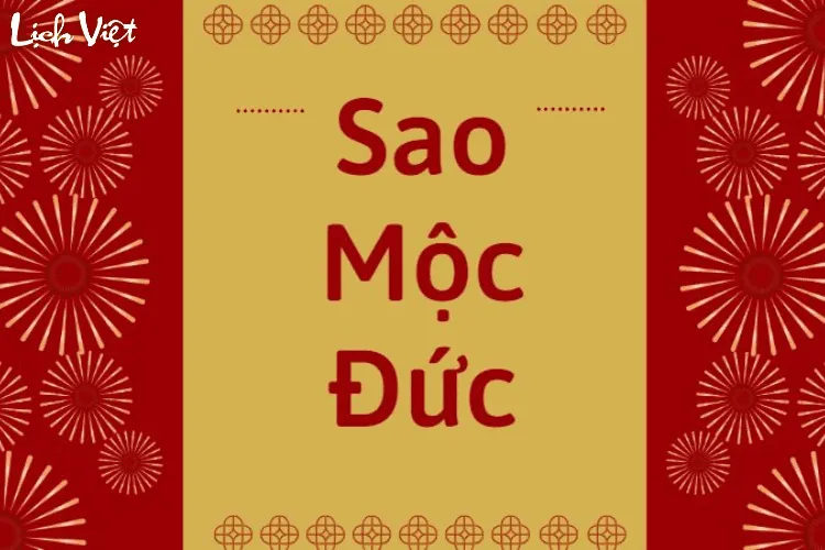Màu sắc hợp và kỵ với sao Mộc Đức