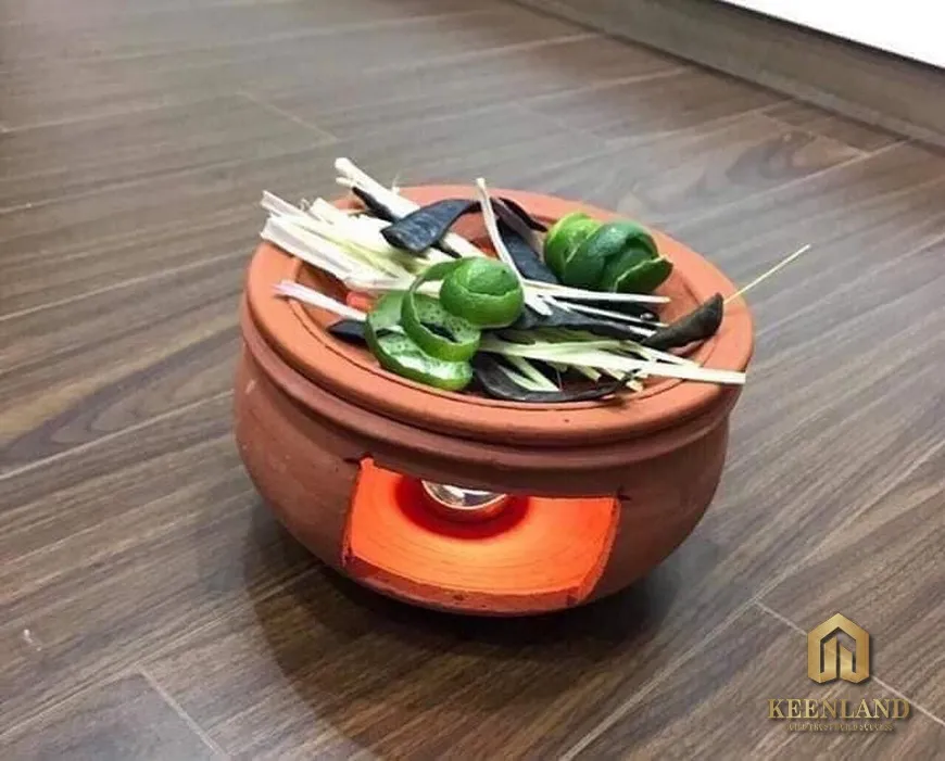 Trừ tà trong phòng ngủ bằng xông bồ kết