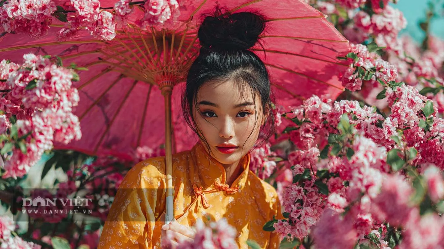 Một lá bùa hộ mệnh truyền thống với các ký tự may mắn, tượng trưng cho sự bảo vệ và thịnh vượng