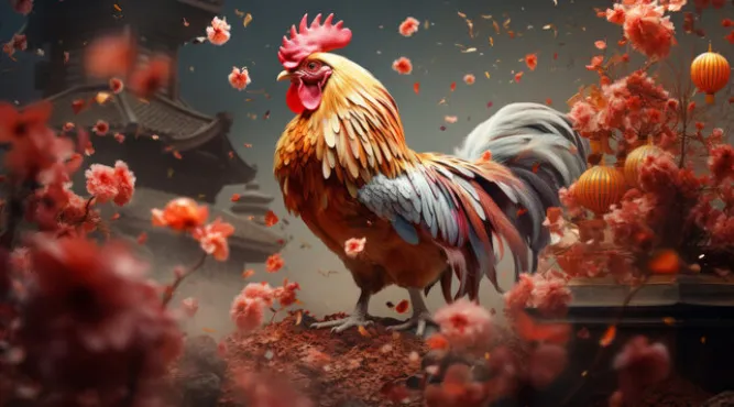 Hình ảnh minh họa các con số may mắn và yếu tố phong thủy liên quan đến tuổi Dậu