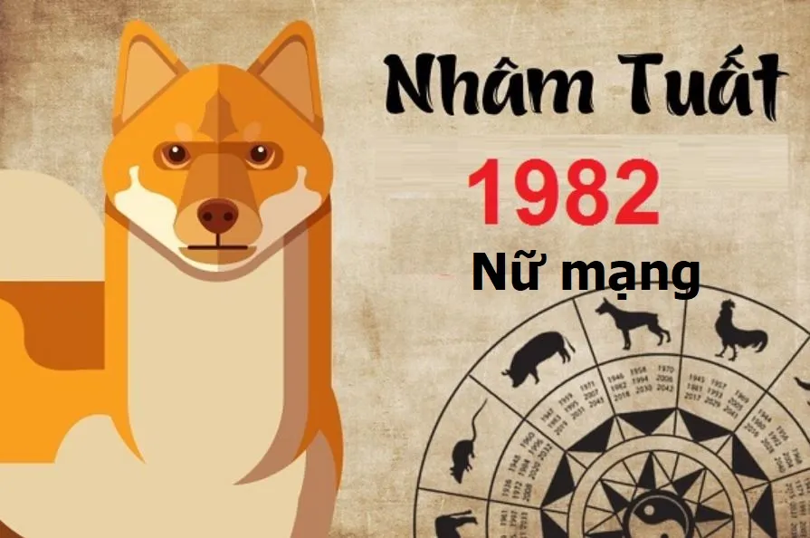 Tử vi trọn đời tuổi Nhâm Tuất 1982 nữ mạng