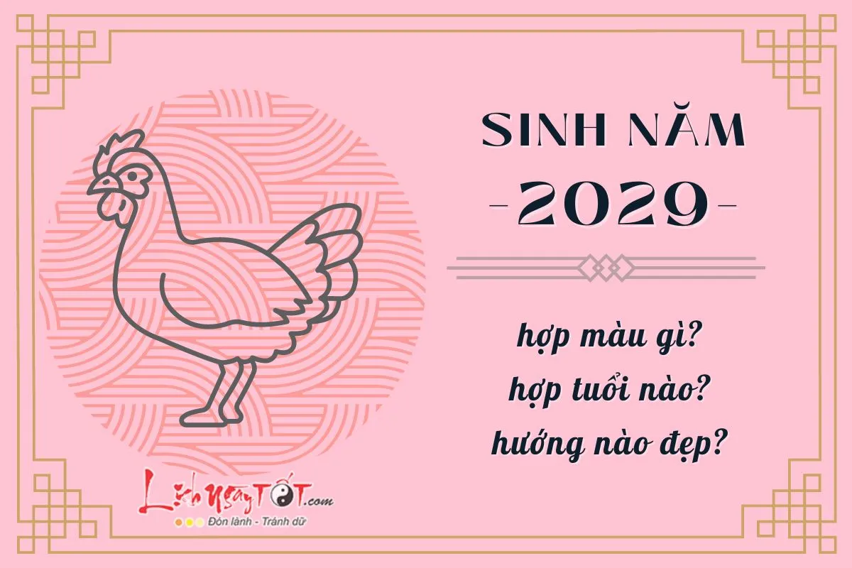 Hình minh họa người sinh năm 2029 thuộc mệnh Thổ