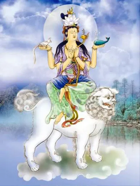 Bồ Tát Văn Thù Sư Lợi, biểu tượng của trí tuệ siêu việt và khả năng thấu hiểu chân lý