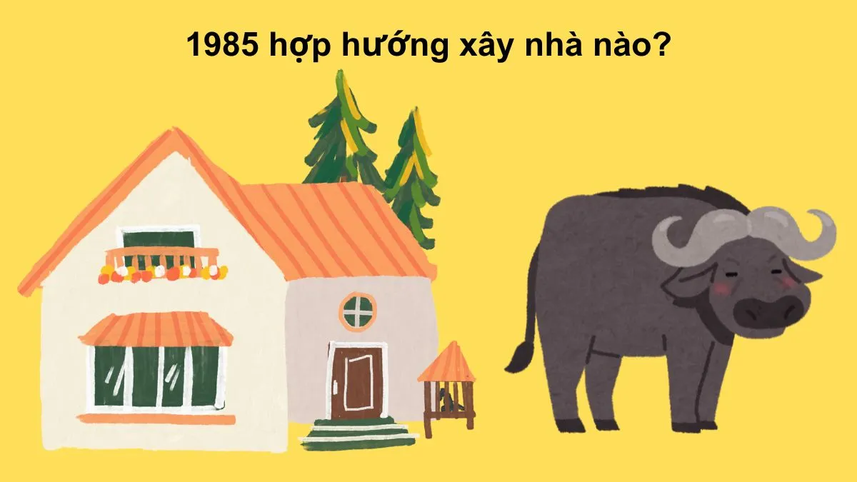 Hình ảnh la bàn chỉ các hướng xây nhà hợp phong thủy cho người sinh năm 1985