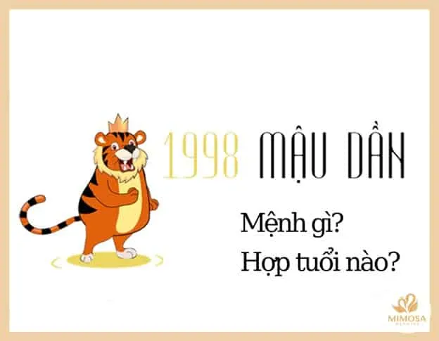 Mậu Dần 1998 hợp với những tuổi nào trong cuộc sống