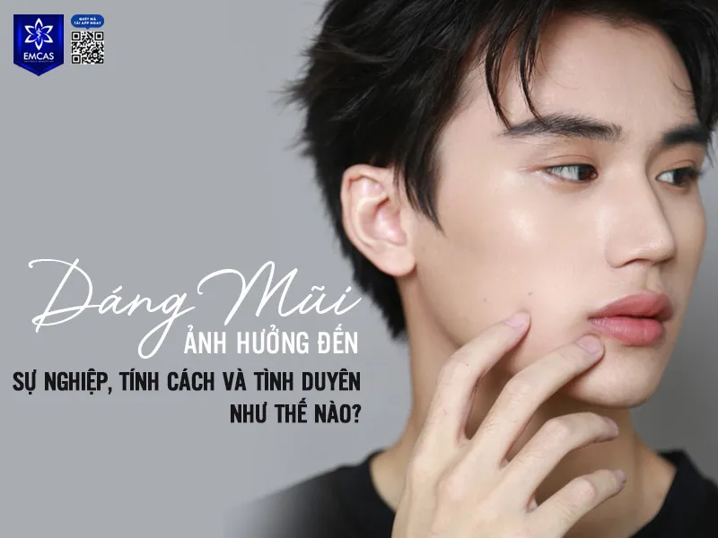Mũi được xem là trung tâm của khuôn mặt, tượng trưng cho tài lộc, sự nghiệp
