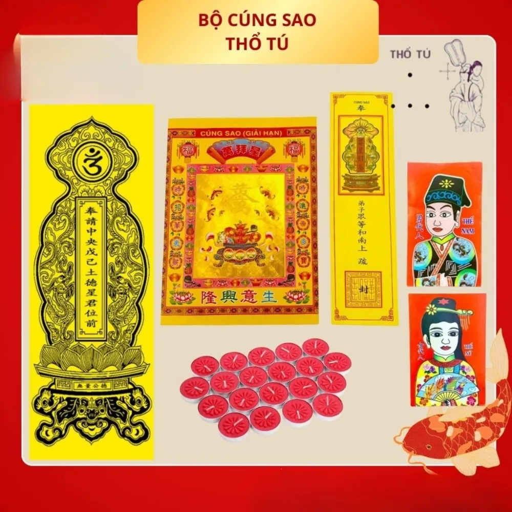 Lễ vật cúng sao Thổ Tú