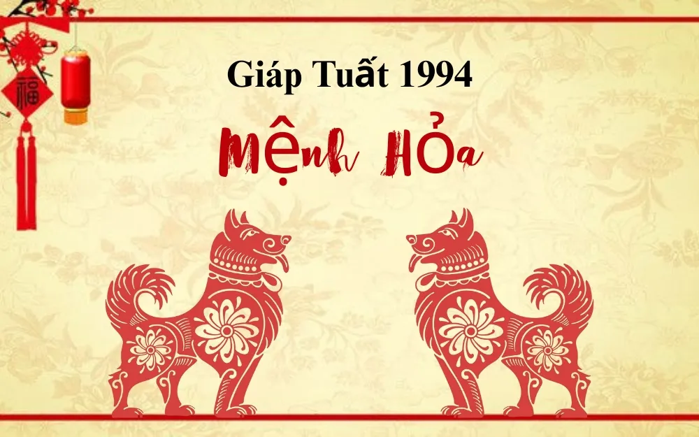 Hình ảnh thể hiện sự phân biệt giới tính trong phong thủy cho người Giáp Tuất 1994