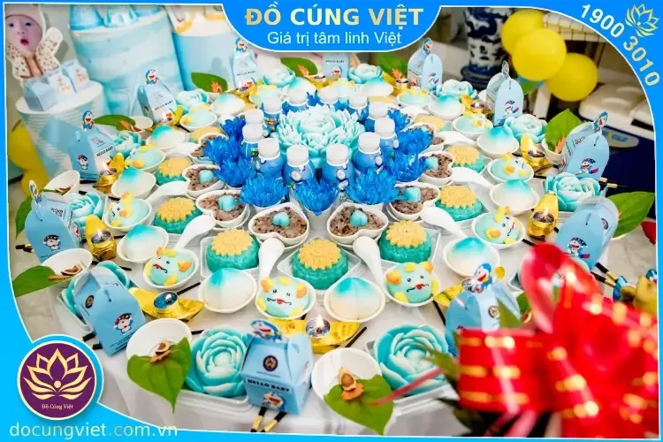 Các lễ vật cần có trong mâm cúng Mụ đầy đủ