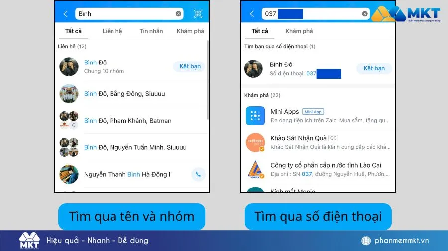 Tìm lại bạn bè đã xóa kết bạn trên Zalo bằng nhiều cách