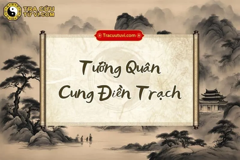 Tác động của sao Tướng Quân khi tọa tại cung Điền Trạch, liên quan đến nhà cửa và tài sản