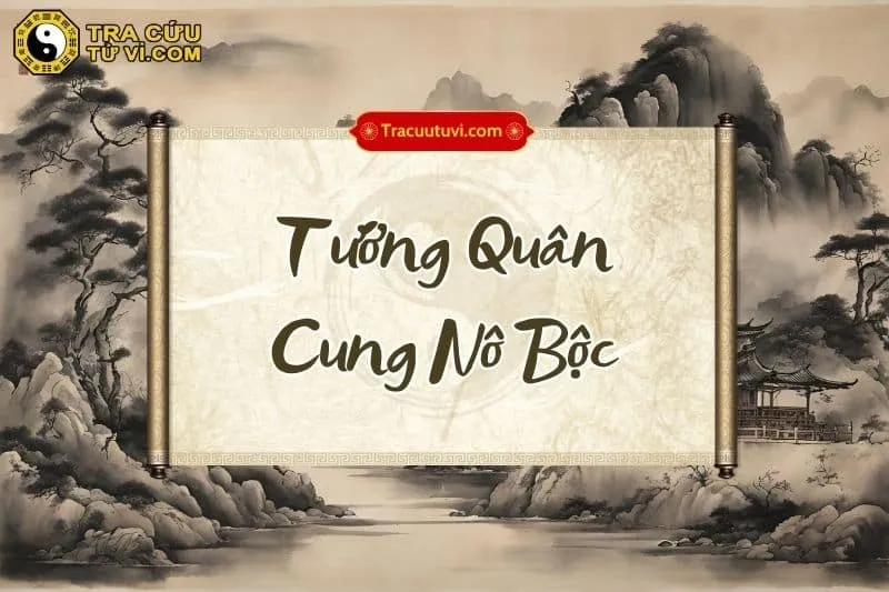 Ảnh hưởng của sao Tướng Quân khi xuất hiện tại cung Nô Bộc