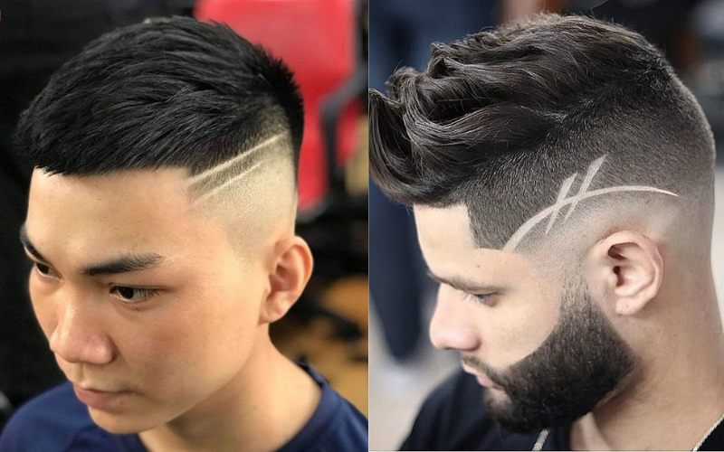 Các kiểu tóc nam đẹp giúp nâng tầm phong cách và diện mạo 3 Kiểu tóc kẻ vạch mang đến vẻ mạnh mẽ và nổi bật cho nam giới